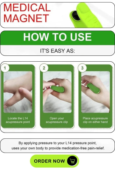 Magnetic Acupressure Finger Clips